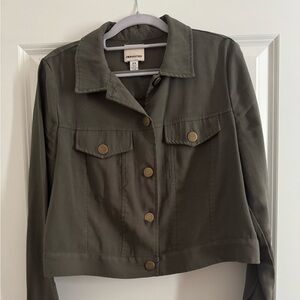 Industry Olive Green Women's Blazer